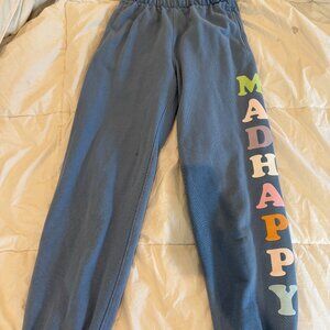 Mad Happy Pastels French Terry Sweatpant. S